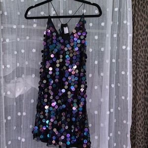 H&M sequin dress size 2